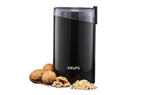 KRUPS F203 Electric Spice and Coffee Grinder with Stainless Steel Blades, 3 oz / 85 g’, Black