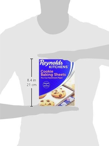 Reynolds Kitchens Non-Stick Baking Parchment Paper Sheets - 12x16 Inch, 22 Sheets