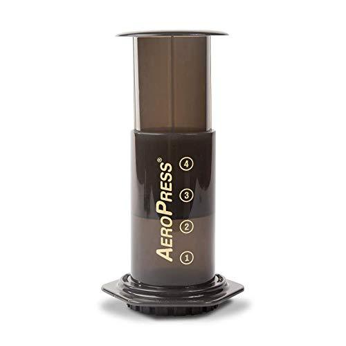 AeroPress Coffee and Espresso Maker - Quickly Makes Delicious Coffee without Bitterness - 1 to 3 Cups Per Pressing