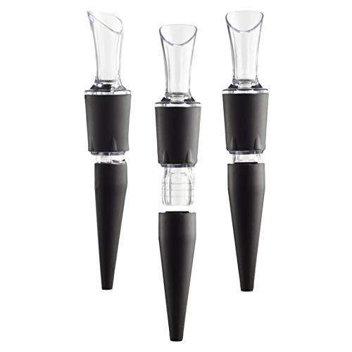 2-PACK - AeraWine Patented Infusion Aerator - 100% Made in the USA - Premium Instant Wine Aerator Pourer Decanter