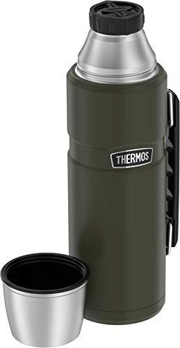 Thermos Stainless King 40 Ounce Beverage Bottle, Stainless Steel