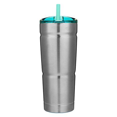 Bubba Envy S Vacuum-Insulated Stainless Steel Straw Tumbler, 24 oz. Smoke
