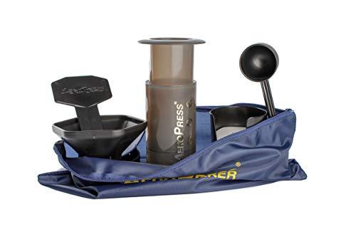 AeroPress Coffee and Espresso Maker - Quickly Makes Delicious Coffee without Bitterness - 1 to 3 Cups Per Pressing