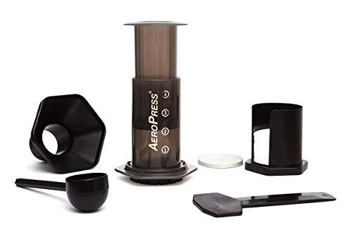 AeroPress Coffee and Espresso Maker - Quickly Makes Delicious Coffee without Bitterness - 1 to 3 Cups Per Pressing