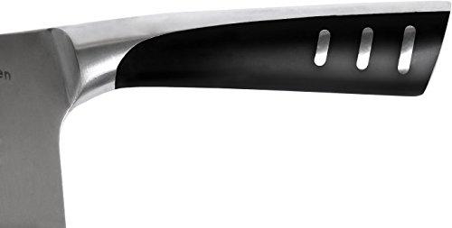 7 Inch Stainless Steel Chopper - Cleaver - Butcher Knife - Multipurpose Use for Home Kitchen or Restaurant by Utopia Kitchen