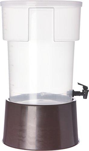 Carlisle 220930 Break-Resistant Beverage Dispenser, 5 Gallon, Clear