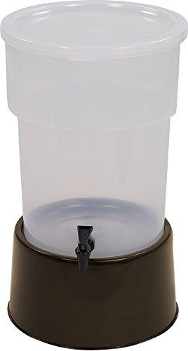 Carlisle 220930 Break-Resistant Beverage Dispenser, 5 Gallon, Clear