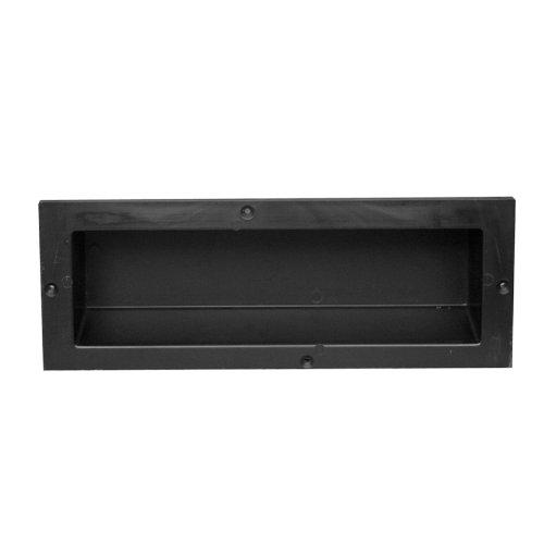 Redi Niche Single Recessed Shower Shelf – Black, One Inner Shelf, 16-Inch Width x 14-Inch Height x 4-Inch Depth