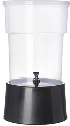 Carlisle 220930 Break-Resistant Beverage Dispenser, 5 Gallon, Clear