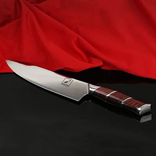 Imarku Pro Kitchen 8 Inch Chef's Knife High Carbon Stainless Steel Sharp Gyutou Knives Ergonomic Equipment