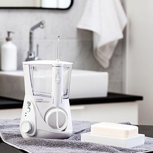 Waterpik Water Flosser Electric Dental Countertop Oral Irrigator For Teeth – Aquarius Professional, WP-660 White