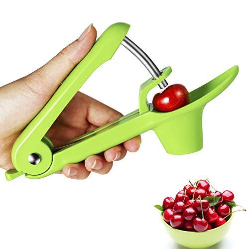 Cherry Pitter, YISSCEN Cherry Olive Seed Remover Tool