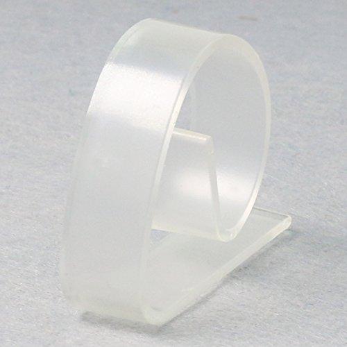 Ogrmar 24 Pack Clear Plastic Tablecloth Clips Table Cover Holder Party (24 Pack)