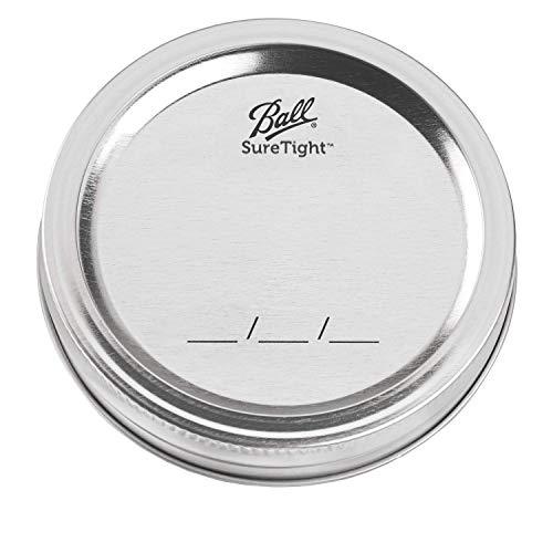 Ball Pint Regular Mouth Mason Jar with Lids and Bands, 16-Ounces (2-Units)