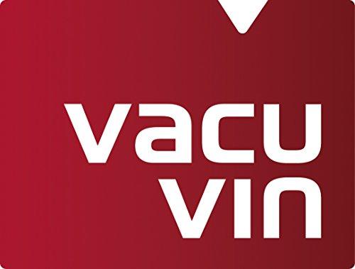 The Original Vacu Vin Wine Saver with 2 Vacuum Stoppers – Black