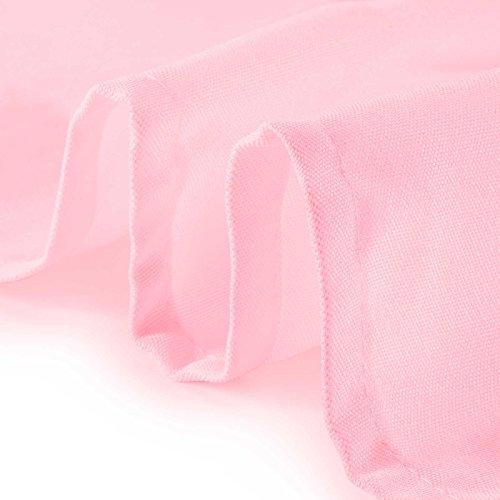 Lann's Linens - 1 Dozen 20" Oversized Cloth Dinner Table Napkins - Machine Washable Restaurant/Wedding/Hotel Quality Polyester Fabric - White