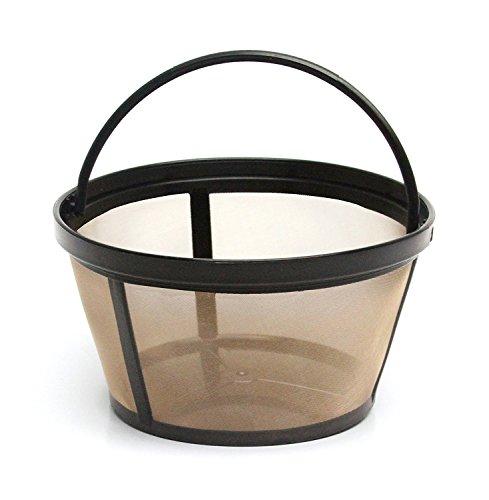 GOLDTONE Reusable 8-12 Cup Basket Coffee Filter fits Mr. Coffee Makers and Brewers, BPA Free