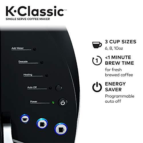 Keurig K-Classic Coffee Maker K-Cup Pod, Single Serve, Programmable, Black ( Packaging May Vary )