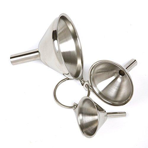 Norpro Stainless Steel Funnels, Set of 3