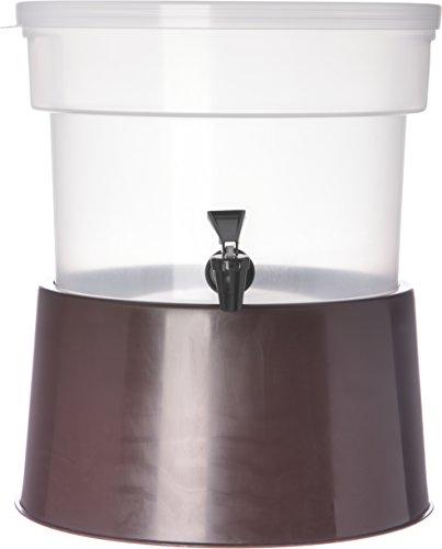 Carlisle 220930 Break-Resistant Beverage Dispenser, 5 Gallon, Clear