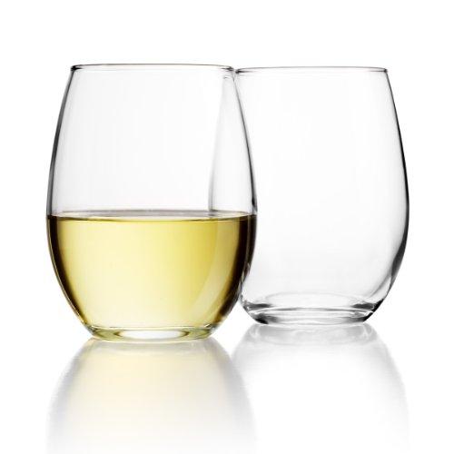 Arc International Luminarc Cachet/Perfection Stemless Wine Glass, 21-Ounce, Set of 6