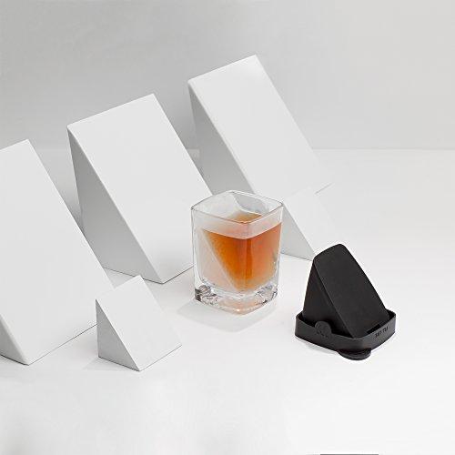 Corkcicle Whiskey Wedge - (Double Old Fashioned Glass + Silicone Ice Form)