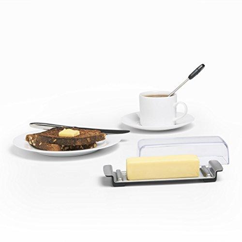 OXO 11122500 Good Grips Butter Dish, White/Clear