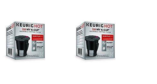 Keurig 2.0 My K-Cup Reusable Ground Coffee Filter, Compatible with All  2.0 Keurig K-Cup Pod Coffee Makers