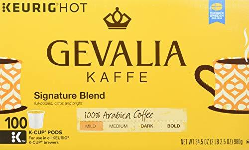 Gevalia Signature Blend Keurig K Cup Coffee Pods (100 Count)