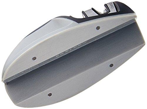 KitchenIQ 50009 Edge Grip 2-Stage Knife Sharpener, Black