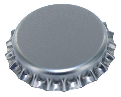 Silver Oxygen Barrier Crown Caps 144 Count