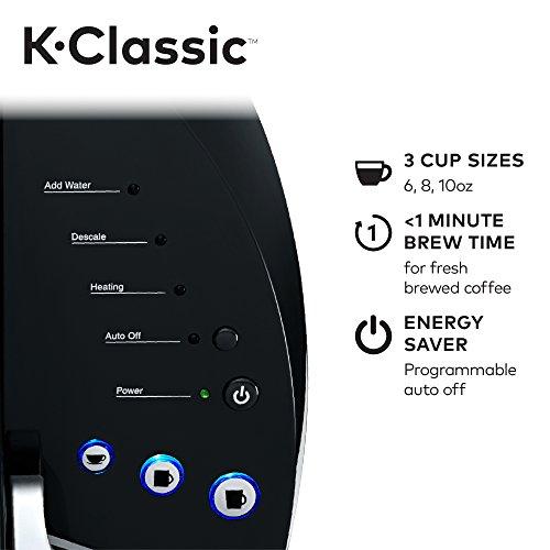 Keurig K-Classic Coffee Maker K-Cup Pod, Single Serve, Programmable, Black ( Packaging May Vary )