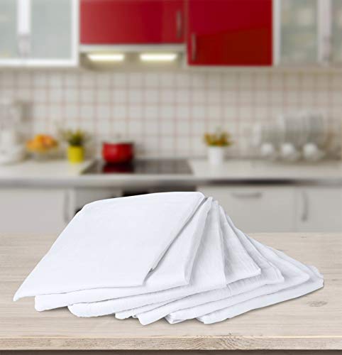 Utopia Kitchen Flour Sack Dish Towels, 12 Pack Cotton Kitchen Towels