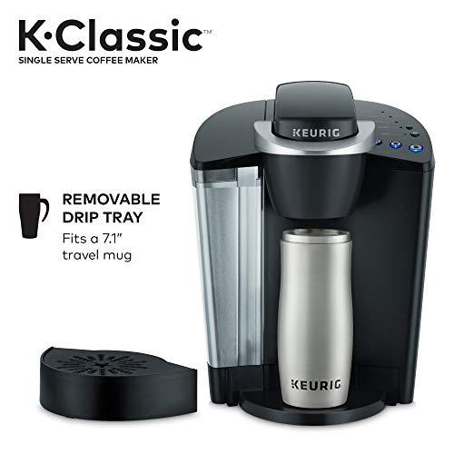 Keurig K-Classic Coffee Maker K-Cup Pod, Single Serve, Programmable, Black ( Packaging May Vary )
