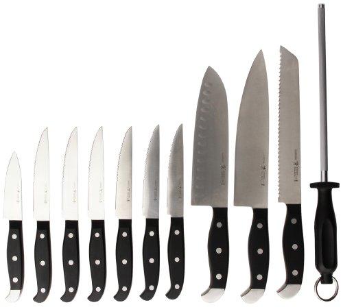 J.A. Henckels International 13550-005 Statement Knife Block Set, 15-pc, Light Brown