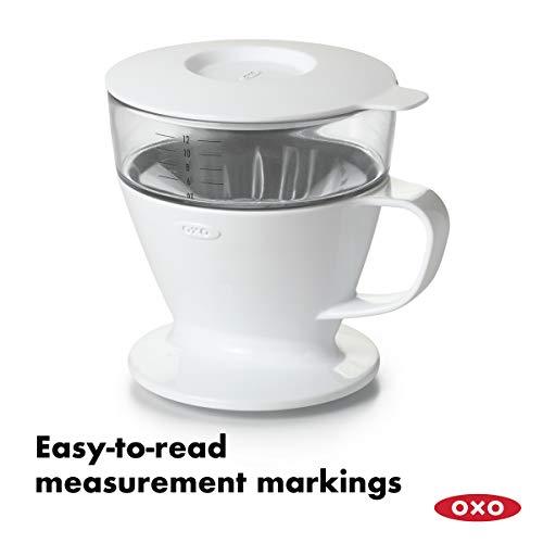 OXO BREW Single Serve Pour Over Coffee Dripper with Auto-Drip Water Tank