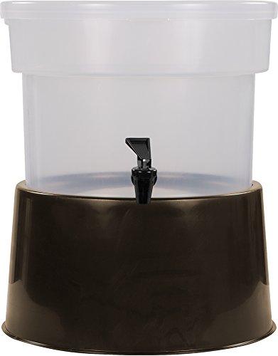 Carlisle 220930 Break-Resistant Beverage Dispenser, 5 Gallon, Clear