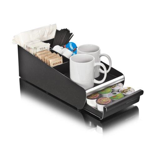 Mind Reader Coffee Pod Storage Drawer for K-Cups, Verismo, Dolce Gusto, Holds 30 K-Cups, 35 CBTL, Verismo, Dolce Gusto, Black