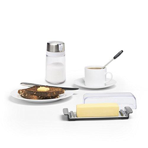 OXO 11122500 Good Grips Butter Dish, White/Clear