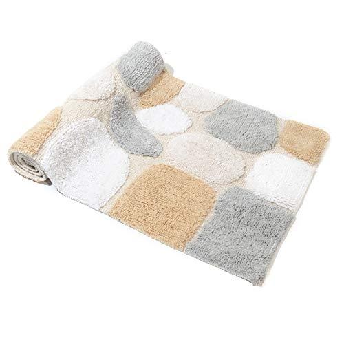 Chesapeake Merchandising Pebbles Cotton 24 in x 60 in Bath Runner, Spa