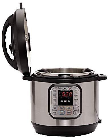 Instant Pot DUO60 6 Qt 7-in-1 Multi-Use Programmable Pressure Cooker, Slow Cooker, Rice Cooker, Steamer, Sauté, Yogurt Maker and Warmer