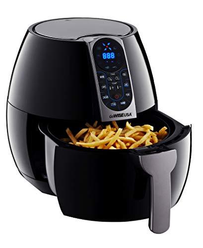 GoWISE USA 3.7-Quart Programmable Air Fryer with 8 Cook Presets, GW22638