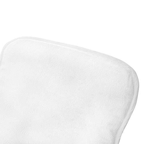 Luxury Hotel & Spa Towel Turkish Cotton Chair Lounge Cover (White, Hotel-Style)