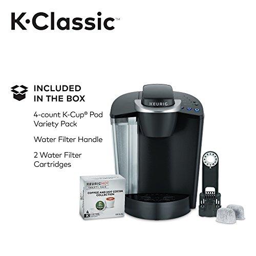 Keurig K-Classic Coffee Maker K-Cup Pod, Single Serve, Programmable, Black ( Packaging May Vary )