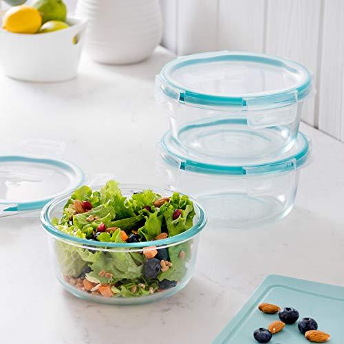 Snapware 1122515 Glass Food Storage Set, 24-Piece, Clear