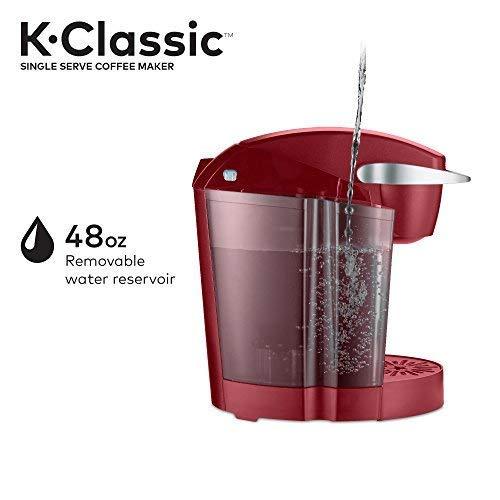 Keurig K-Classic Coffee Maker K-Cup Pod, Single Serve, Programmable, Black ( Packaging May Vary )