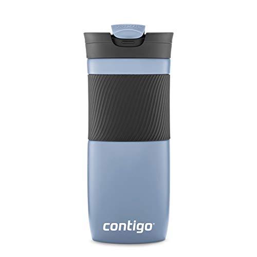 Contigo Stainless Steel Travel Mug | Vacuum-Insulated Coffee Mug | SNAPSEAL Byron Travel Mug, 24oz, Matte Black