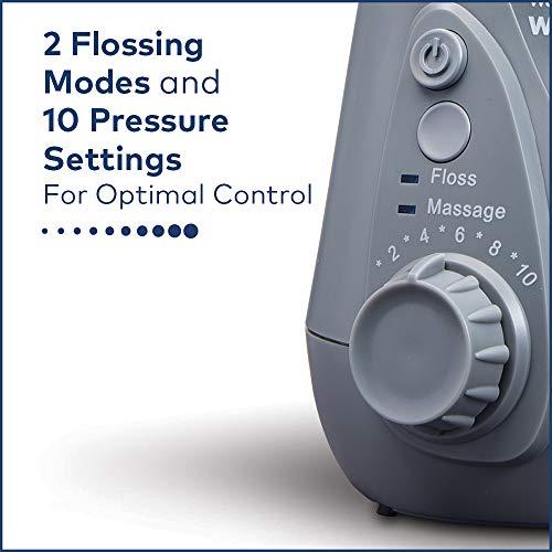 Waterpik Water Flosser Electric Dental Countertop Oral Irrigator For Teeth – Aquarius Professional, WP-660 White