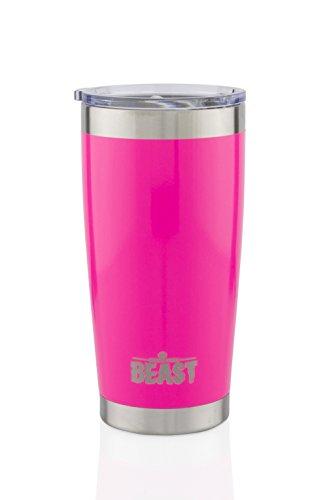 BEAST 30 oz Black Tumbler - Stainless Steel Vacuum Insulated Rambler Coffee Cup Double Wall Travel Flask (30 oz, Matte Black)