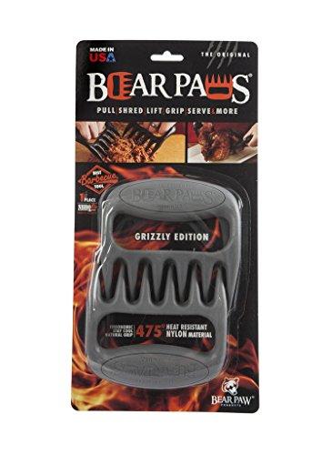 The Original Bear Paws Shredder Claws - Easily Lift, Handle, Shred, and Cut Meats - Essential for BBQ Pros - Ultra-Sharp Blades and Heat Resistant Nylon